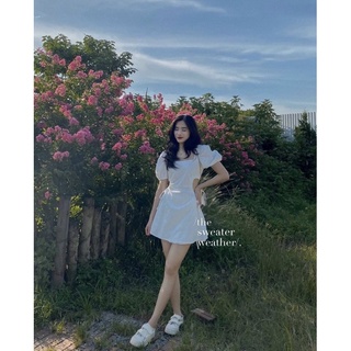 ĐẦM CUTOUT EO RÚT DÂY