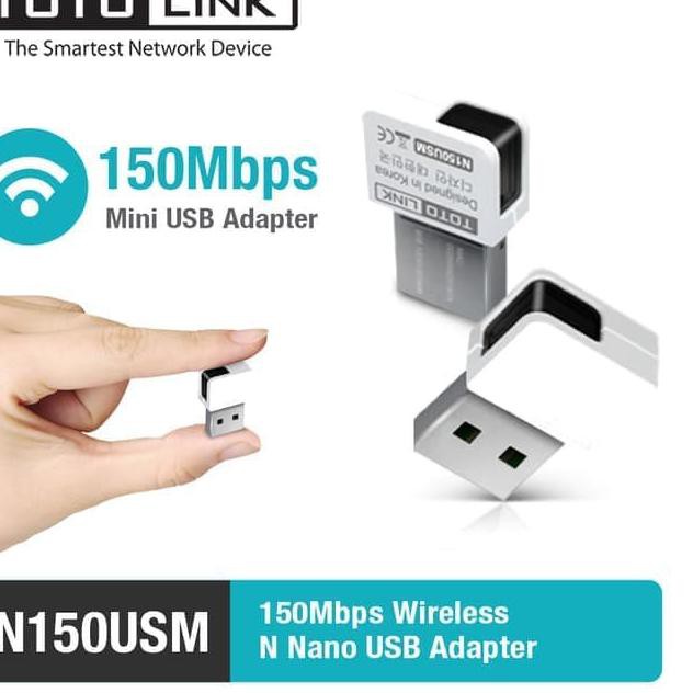 Let Mua Mua Mua Totolink N150usm - 150mbps Wireless N Mini Usb Adapter ''