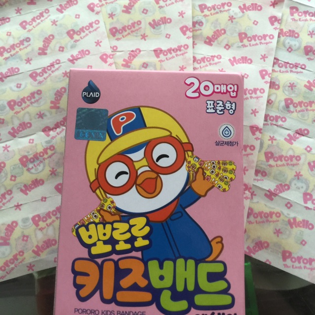 Băng cá nhân PORORO cho bé