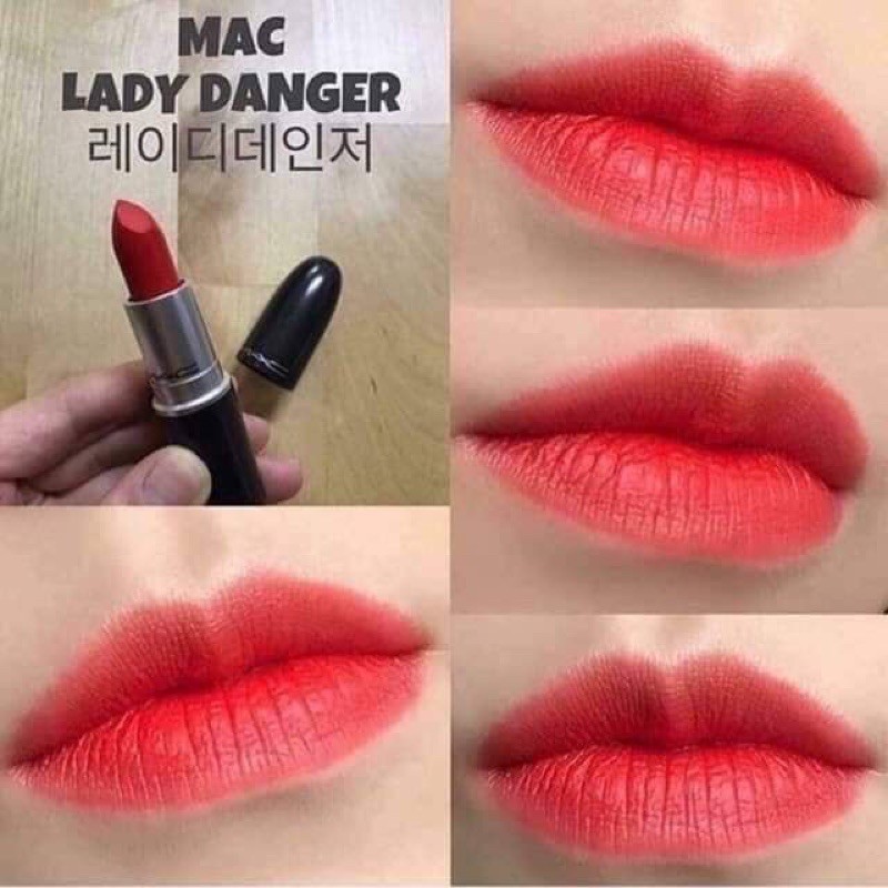 [Sẵn] Son Mac Lady Danger chính hãng 100% date mới