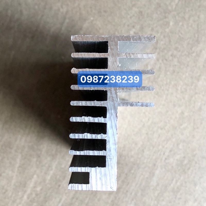 Nhôm tản nhiệt 2 tầng 100*31*57
