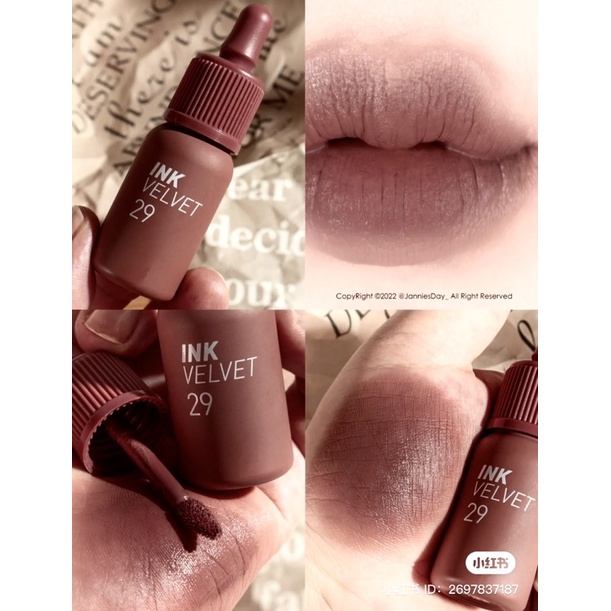 Son Môi Peripera Ink Velvet Nude Siêu Lì Bám Màu Cực Tốt