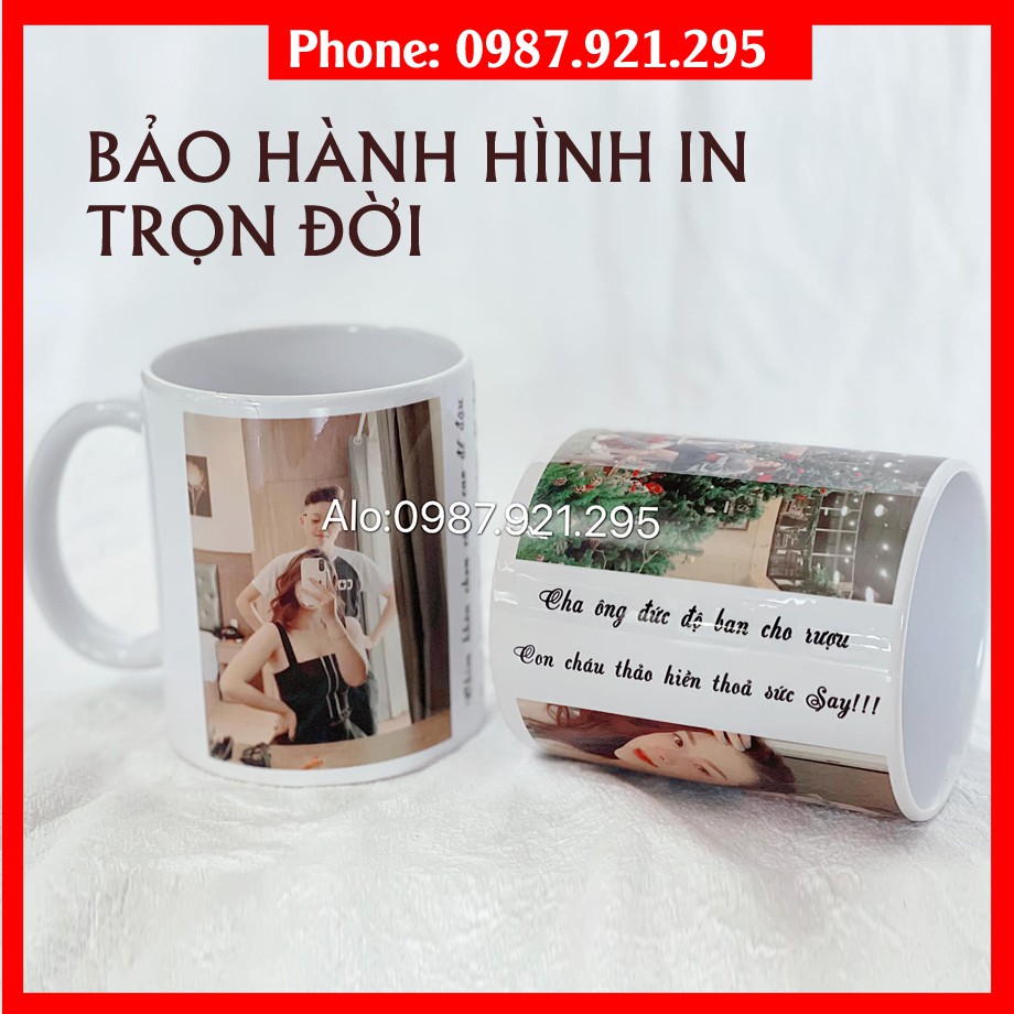 In ảnh lên cốc, in cốc theo yêu cầu