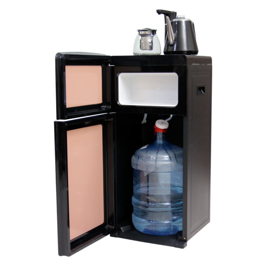 Cây nước nóng lạnh FujiE WD1170E kết hợp bàn trà, làm lạnh chip điện tử công nghệ Nhật bảo hành chính hãng 2 năm