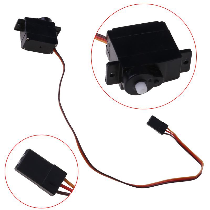 Hộp số điện nguồn 370 cho xe tải quân đội RC 1/16 WPL B1 B-1 B14 B-14 B16 B-16 B24 B-24 C14 C-14