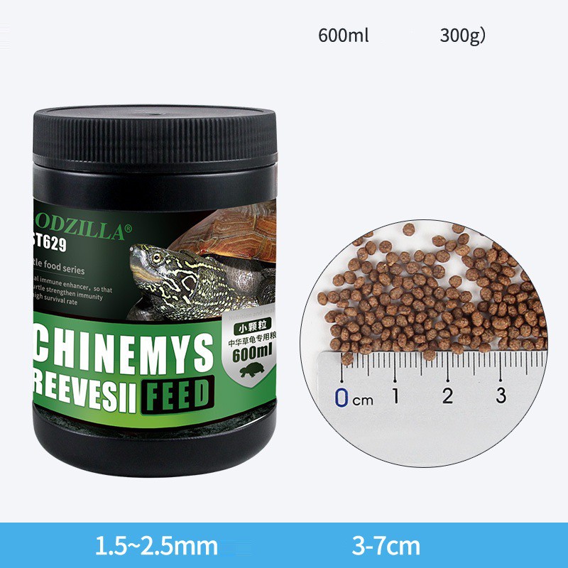 Thức ăn rùa nước JOSANTY 600ml - phụ kiện bò sát - shopleo