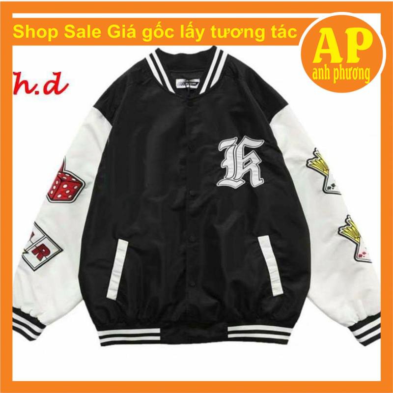 [Mã WASTUP5 giảm 10% tối đa 20K đơn 99K] Áo khoác bomber Quân Bài | BigBuy360 - bigbuy360.vn