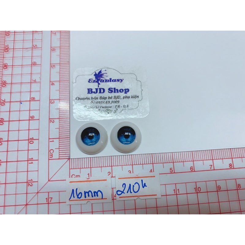 Mắt búp bê - BJD eyes 16mm nhựa