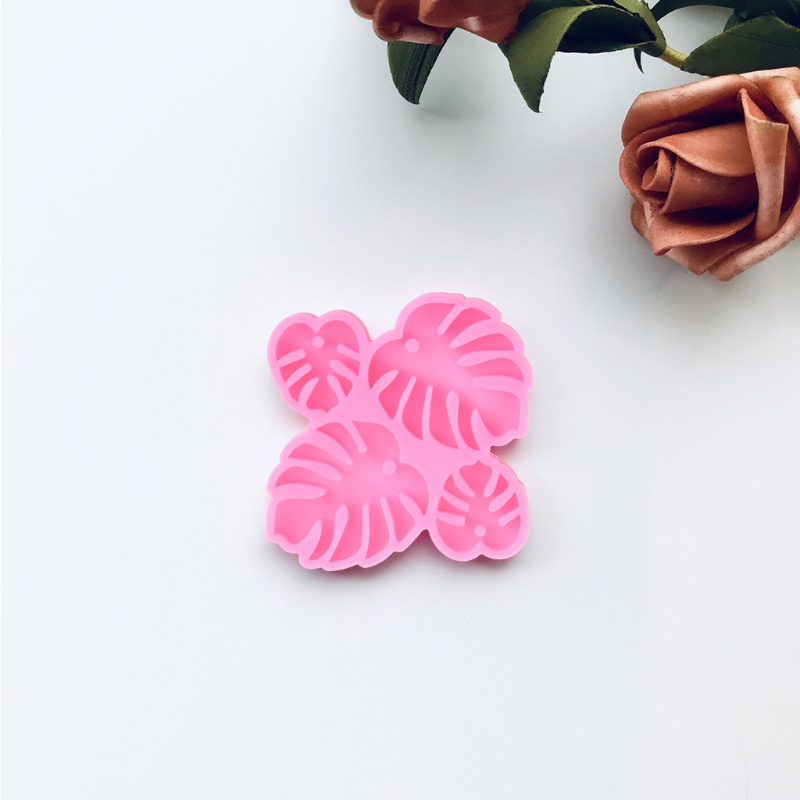 Khuôn silicone 10MK hình lá làm trang sức