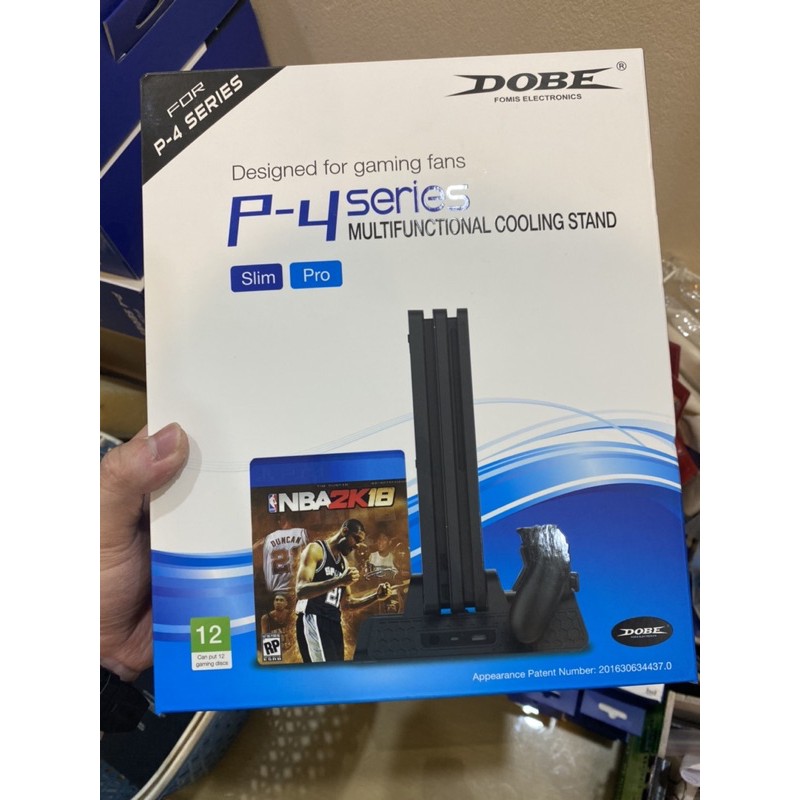 Đế Tản Nhiệt Đa Chức Năng Ps4 Fat/ Slim/ Pro Dobe