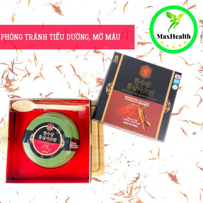 CAO HỒNG SÂM NHỤY HOA NGHỆ TÂY HANSUSAM  – MAXHEALTH