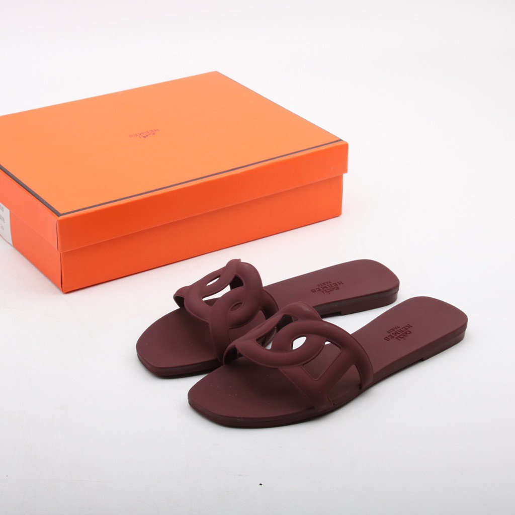 Nhận Order Hỗ Trợ Free Ship Giày Best Quality Sneaker ***Hermès Aloha Flip Flop sandals MSP:  ➡️ gaubeostore.shop