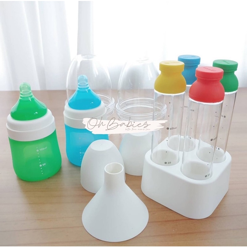 SET CHIA SỮA, TRỮ SỮA SILLYMANN HÀN QUỐC [OH BABIES]