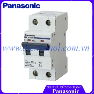 Aptomat MCB 2 cực Panasonic 20A 25A 32A 40A 50A 63A