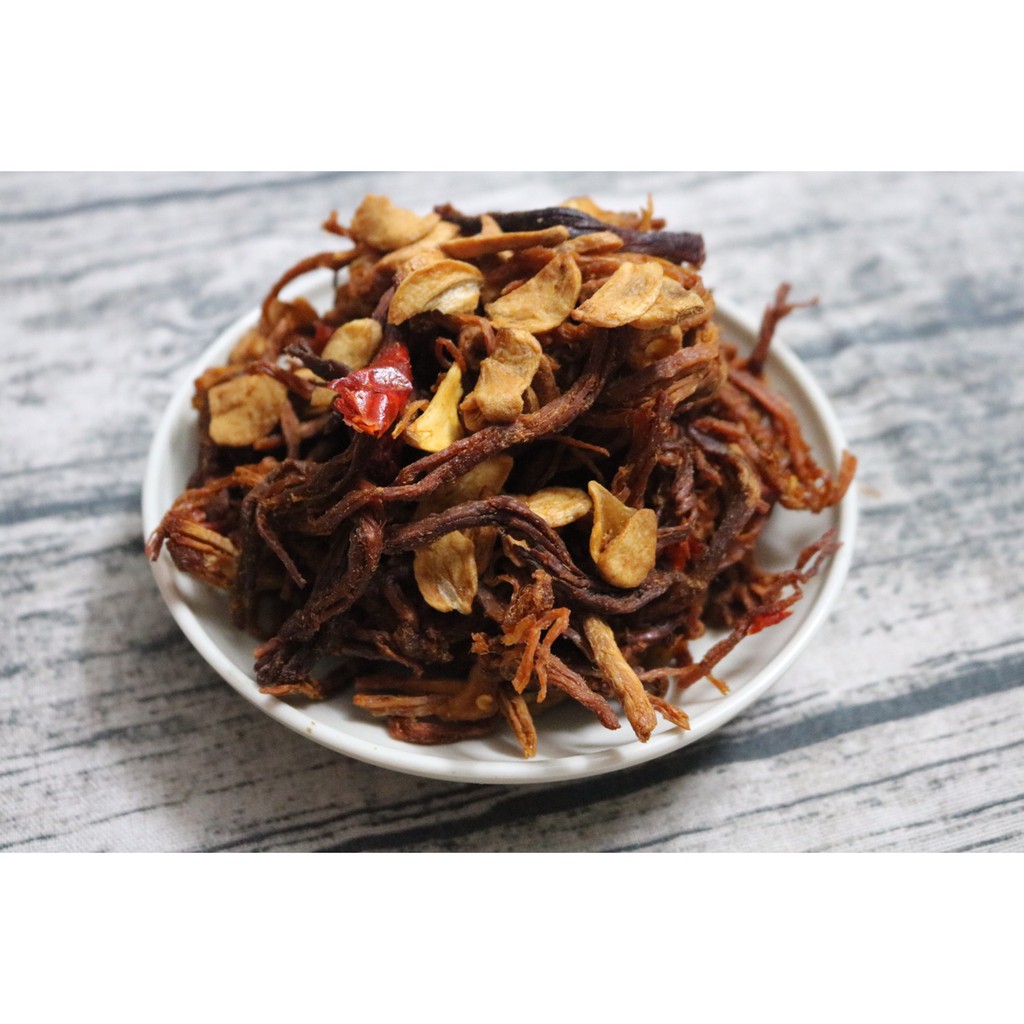 [Mã GROXUAN1 giảm 8% đơn 150K] KHÔ HEO CHÁY TỎI 250 GRAM - CÓ TÂM QUÁN | BigBuy360 - bigbuy360.vn