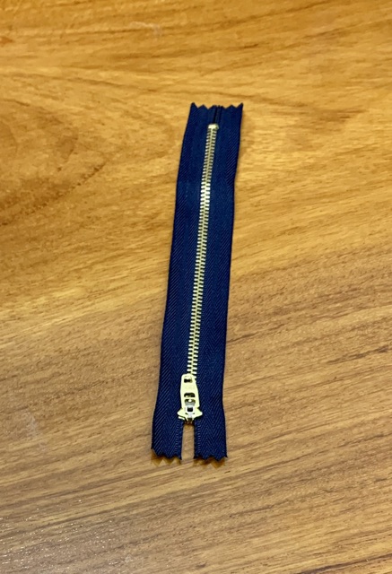 Combo 2 sợi dây  kéo quần jean răng đồng Hkk khóa đầu 15