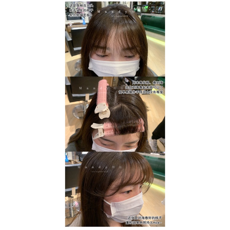 Set 2 lọn uốn làm bồng tóc nhỏ gọn tiện dụng