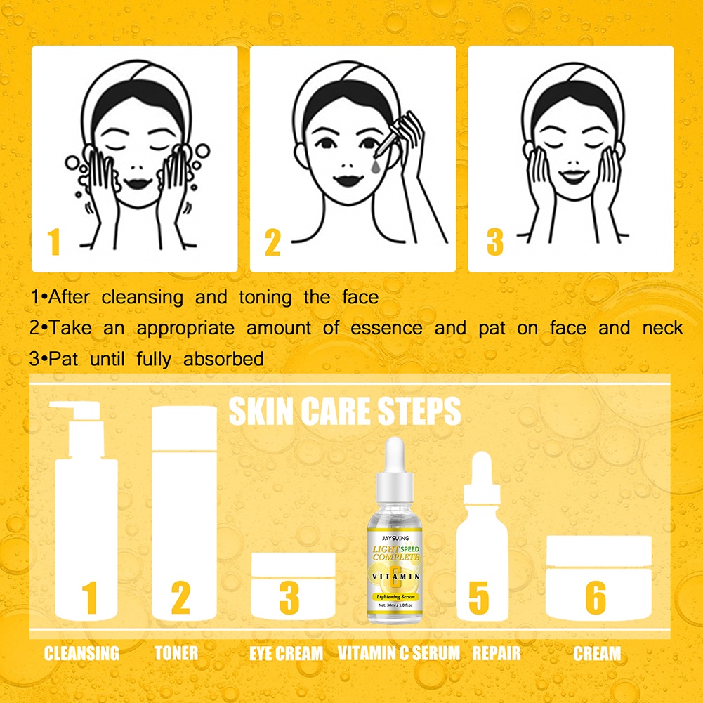 Vitamin C Phai Tại Chỗ Huyết Thanh Giữ Ẩm Tại Chỗ Loại Bỏ Mụn Trứng Cá Sáng Da Toneserum