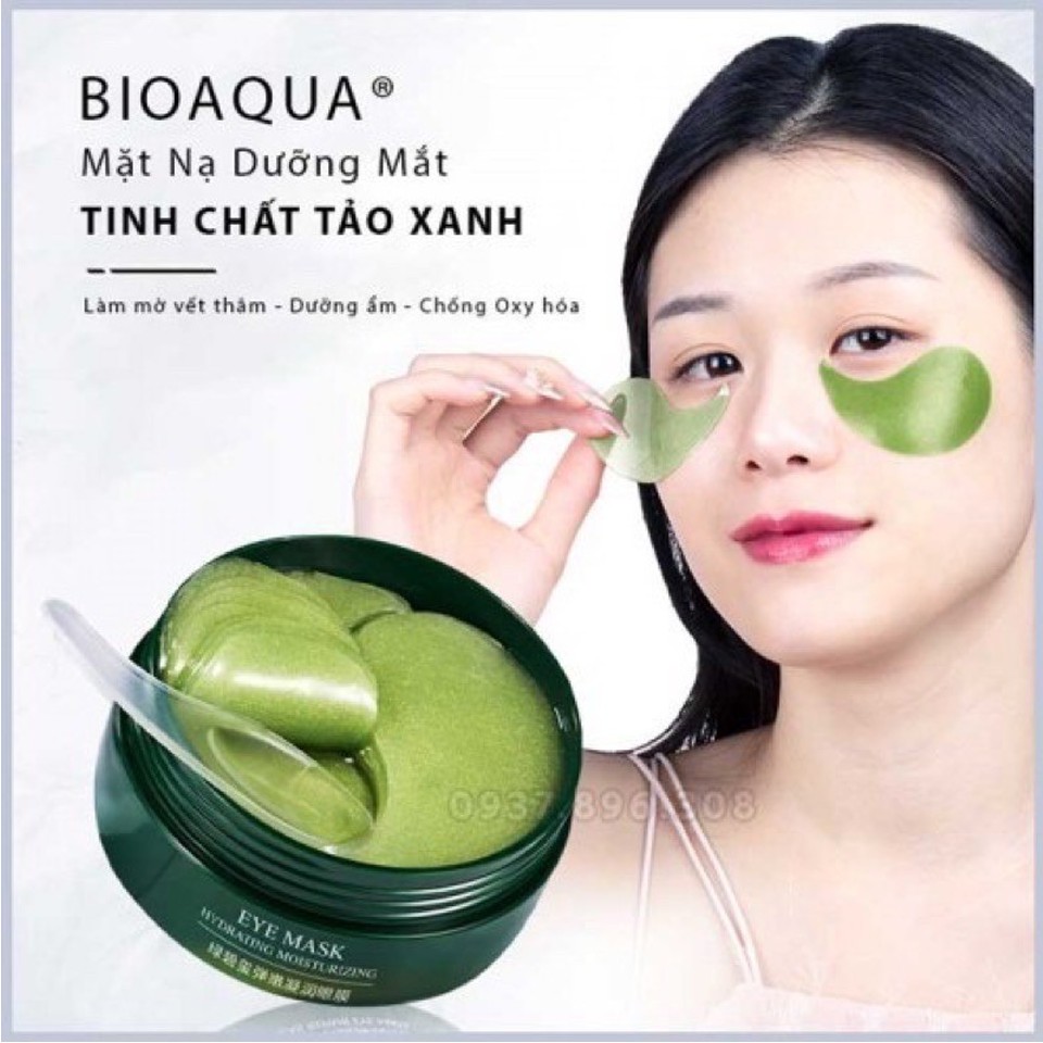Mặt nạ mắt BIOAQUA Tảo Biển Nội địa Trung (60 miếng) - Giảm thâm nhăn quầng mắt bọng mắt hiệu quả | BigBuy360 - bigbuy360.vn