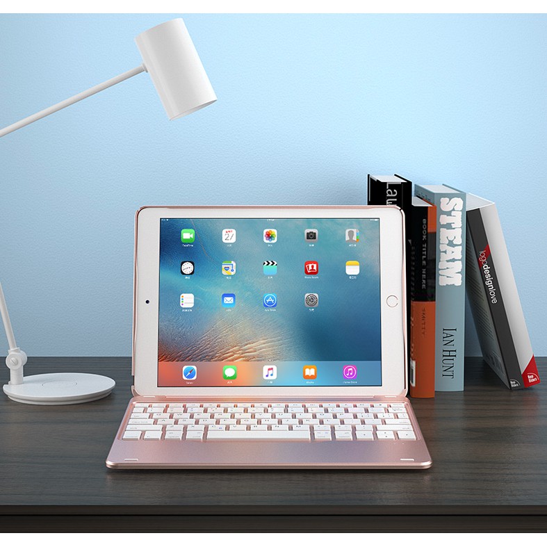 Bàn phím bluetooth cho iPad new 9.7 inch ABS kiêm ốp cao cấp cho ipad air Pro 9.7 inch | BigBuy360 - bigbuy360.vn