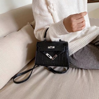 Túi Kelly da vân rắn Mini- Order/Ảnh thật