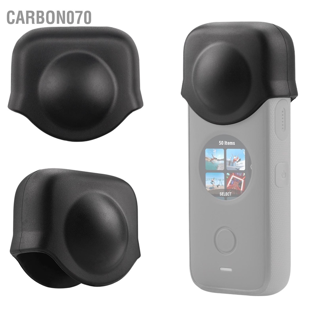 Carbon070 Nắp bảo vệ ống kính Thay thế Phù hợp cho Máy ảnh Insta360 ONE X2