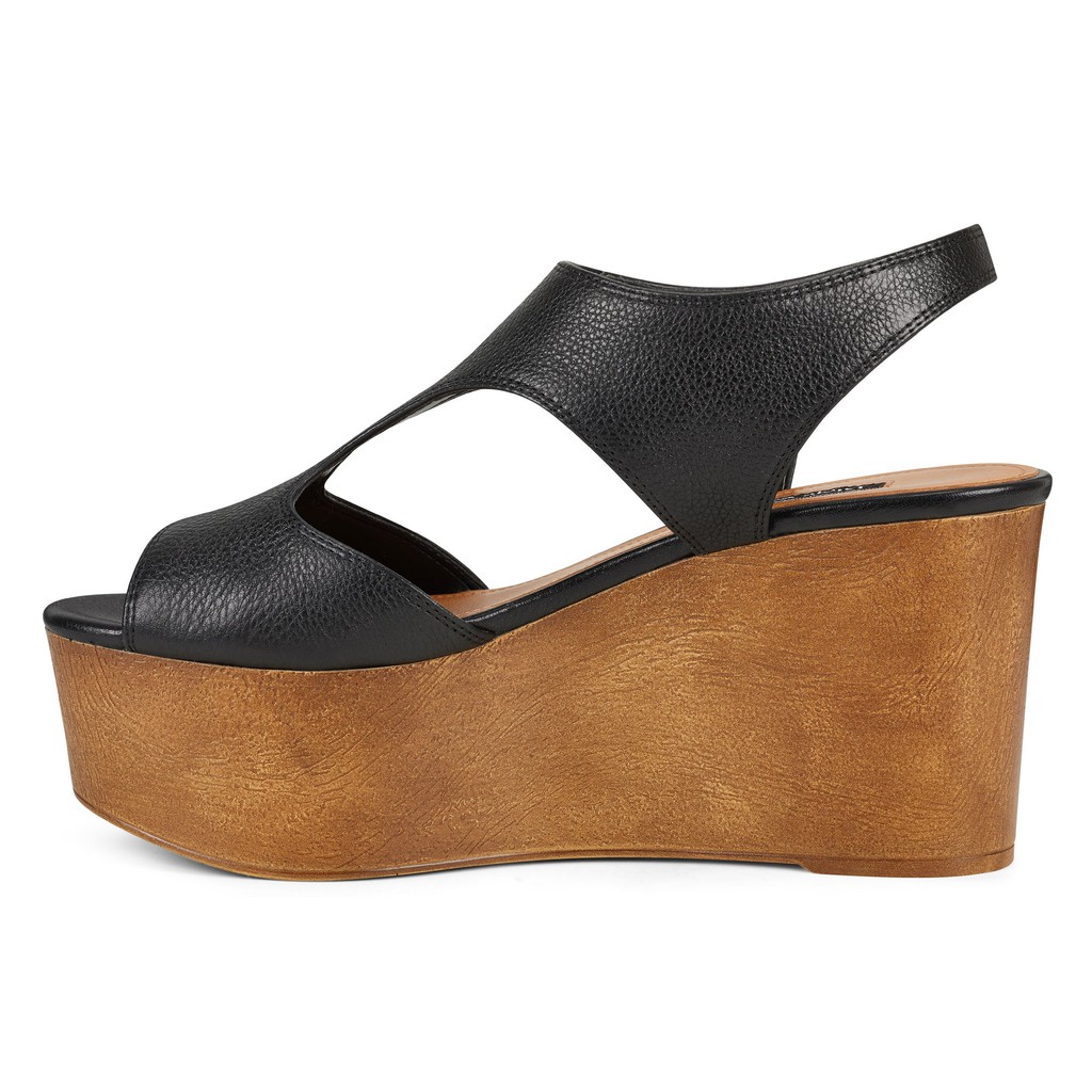 Giày sandal đế xuồng nữ NINE WEST wnEDGE