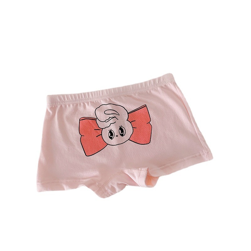 Combo 5 quần chip cho bé gái cotton hoạ tiết SMILE dễ thương từ 9-35kg