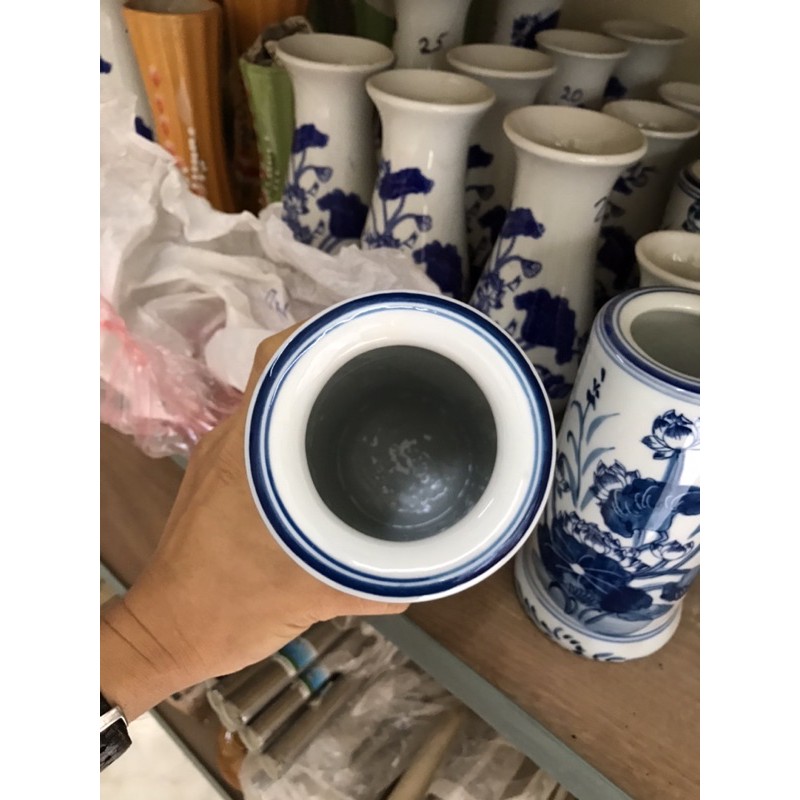 Lọ cắm hương-nhang bằng gốm