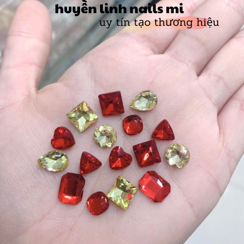 Đá khối mix gắn móng  hàn quốc