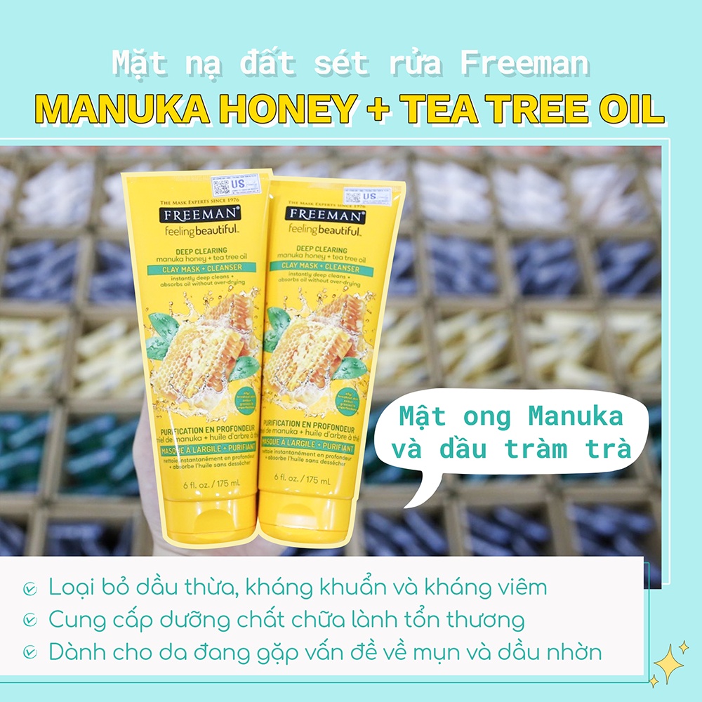Mặt Nạ Làm Đẹp Da Freeman (175ml)