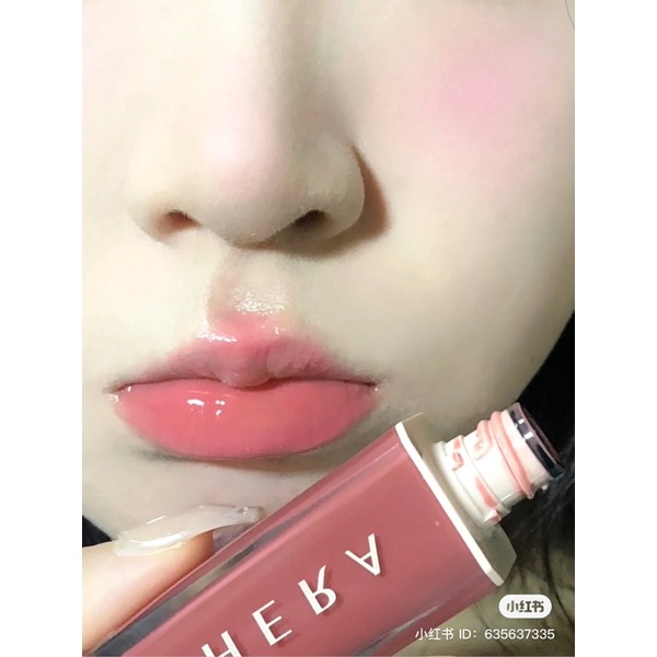 𝗦𝗼𝗻 𝗛𝗘𝗥𝗔 💋 𝗦𝗲𝗻𝘀𝘂𝗮𝗹 𝗦𝗽𝗶𝗰𝘆 𝗡𝘂𝗱𝗲💋Son Tint bóng mướt môi + Balm dưỡng có màu😘