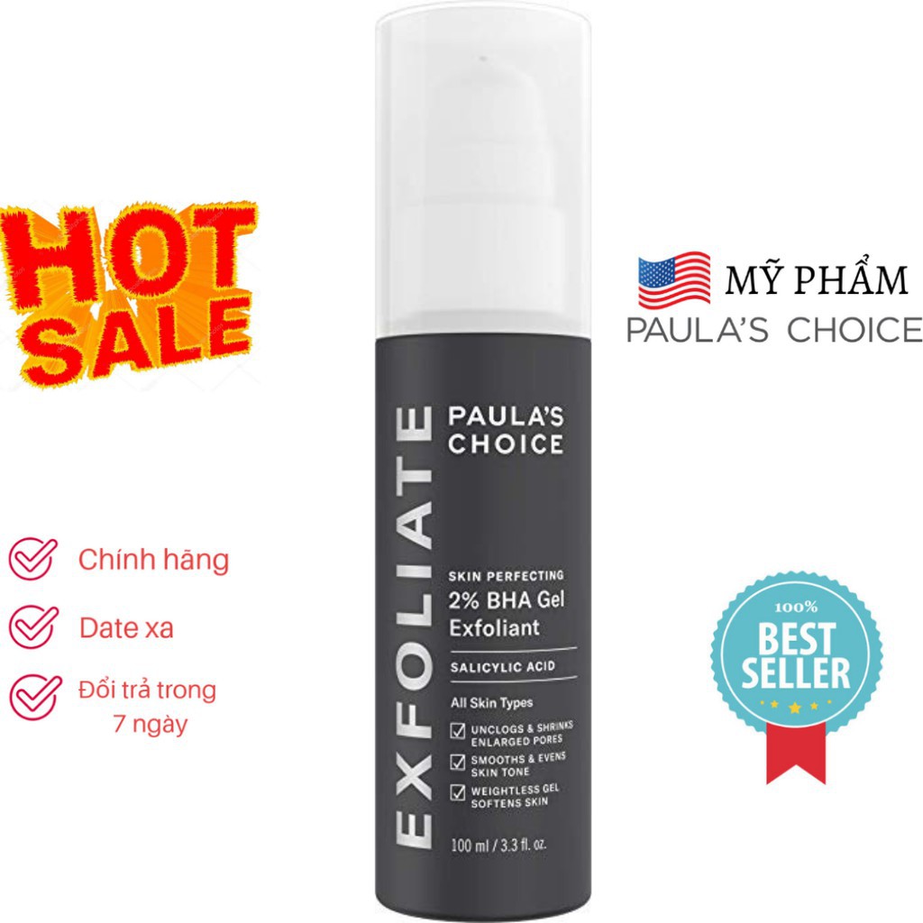 Tẩy da chết hóa học SKIN PERFECTING 2% BHA Liquid Exfoliant 118ml