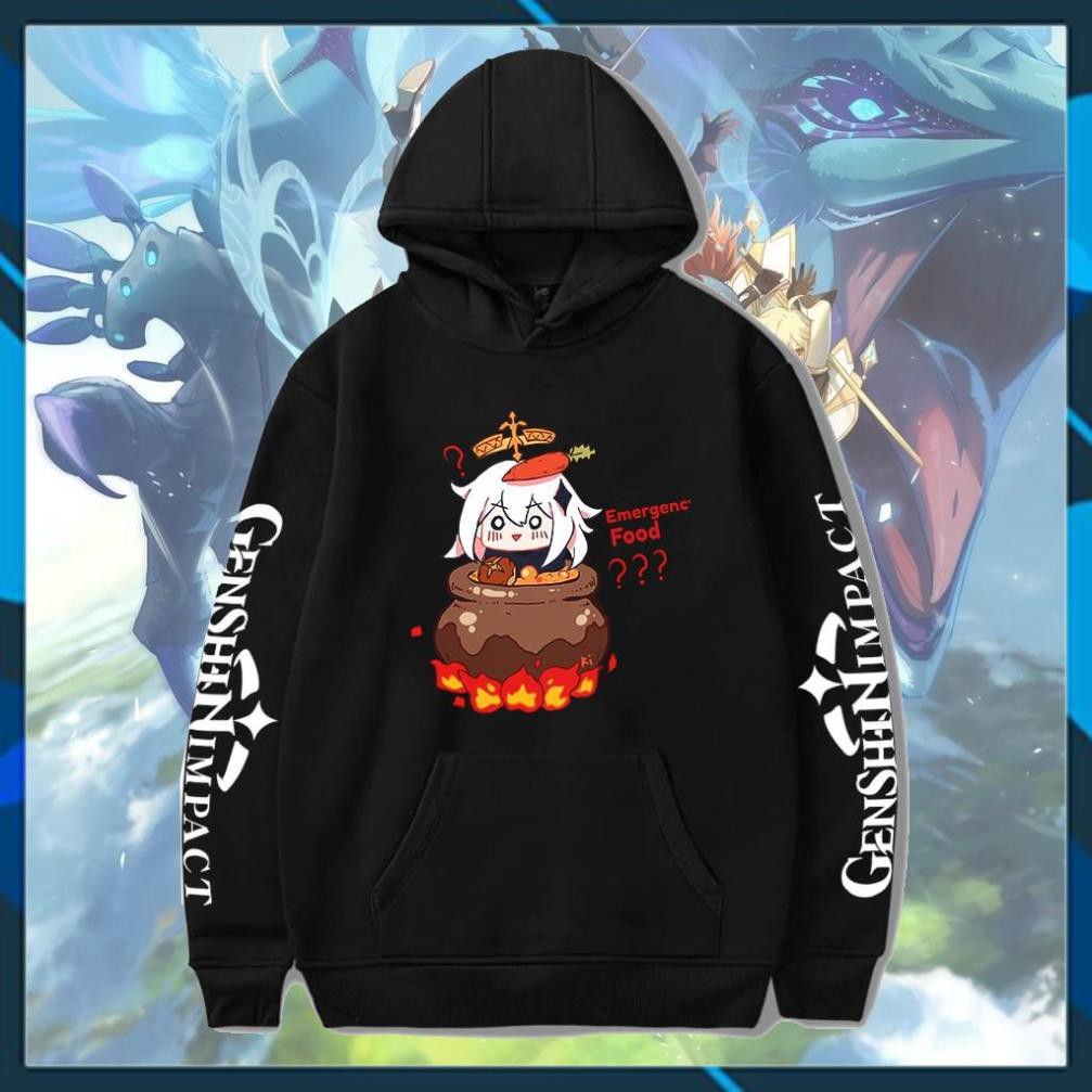 SALE- Mẫu áo Hoodie Paimon Genshin Impact cực HOT