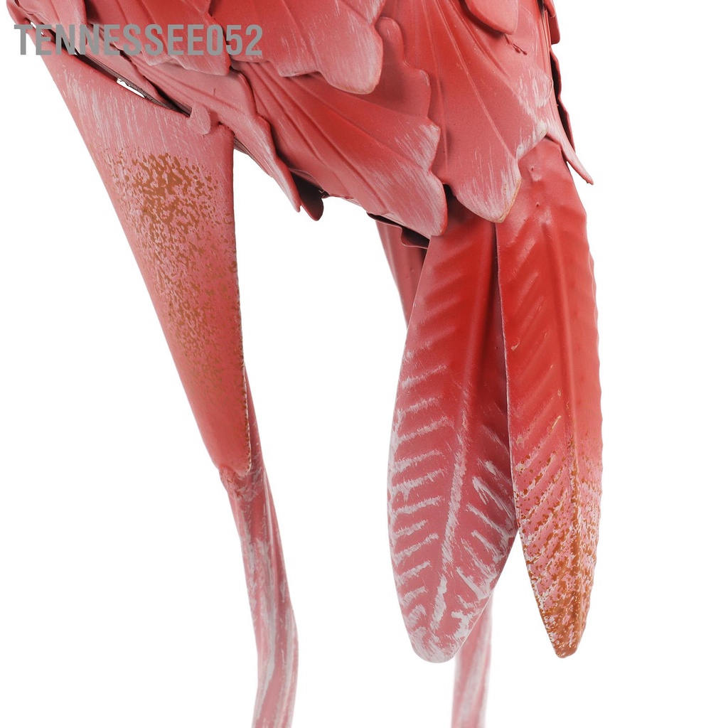 Chim Hồng Hạc Tượng bằng sắt sống động như thật Trang trí Sân Tiểu Cảnh, Đám Cưới 60.5CM