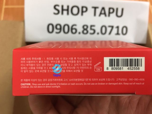 [Hình thật - Có video] Phấn nước Missha Velvet Finish Korea 15g | BigBuy360 - bigbuy360.vn