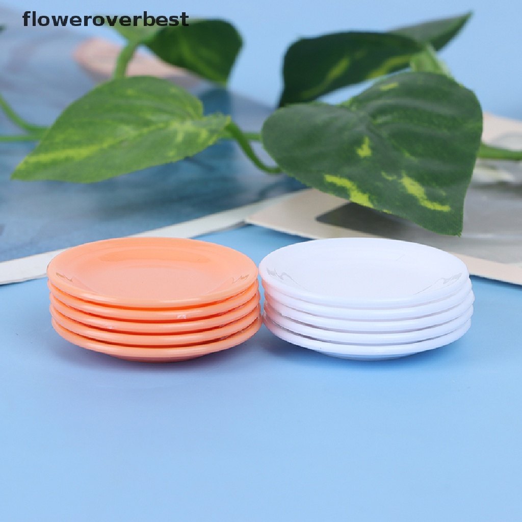 5 Dĩa trang trí nhà búp bê 1/12