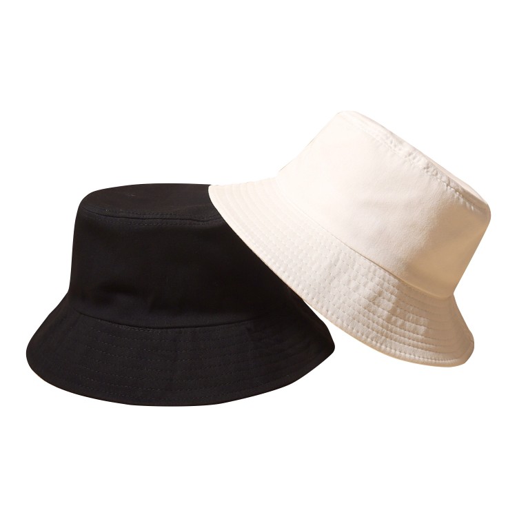 Nón bucket vành tròn trơn nhiều mà phong cách Ulzzang Unisex