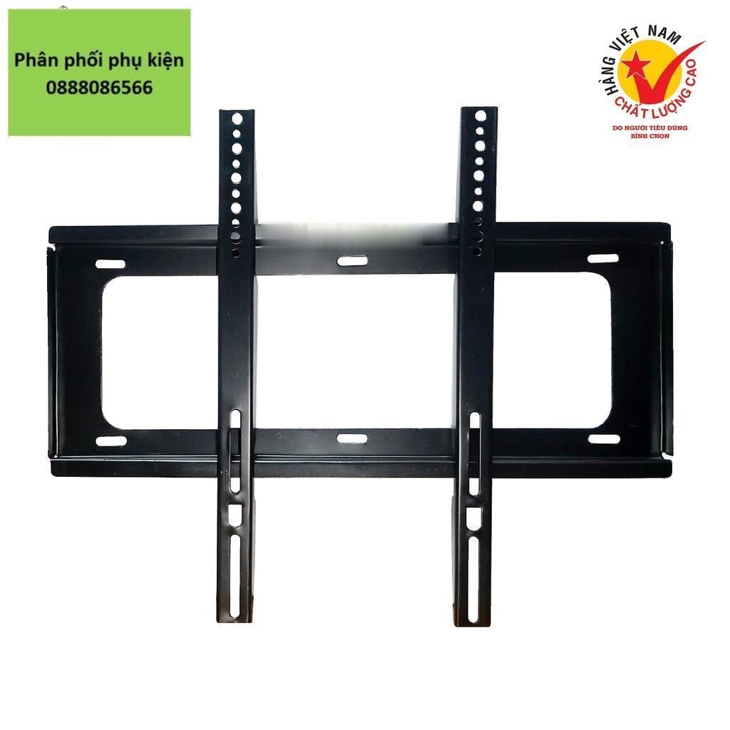 Giá treo tivi, kệ treo tivi, khung treo tivi thẳng tường dày đẹp cho mọi hãng tivi từ 14inch-65inch