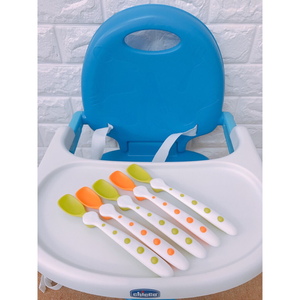 Thìa muỗng siêu mềm Nuk cho bé tập ăn cháo, bột, bữa phụ, dễ bón cho bé ăn dặm SAMI KIDS