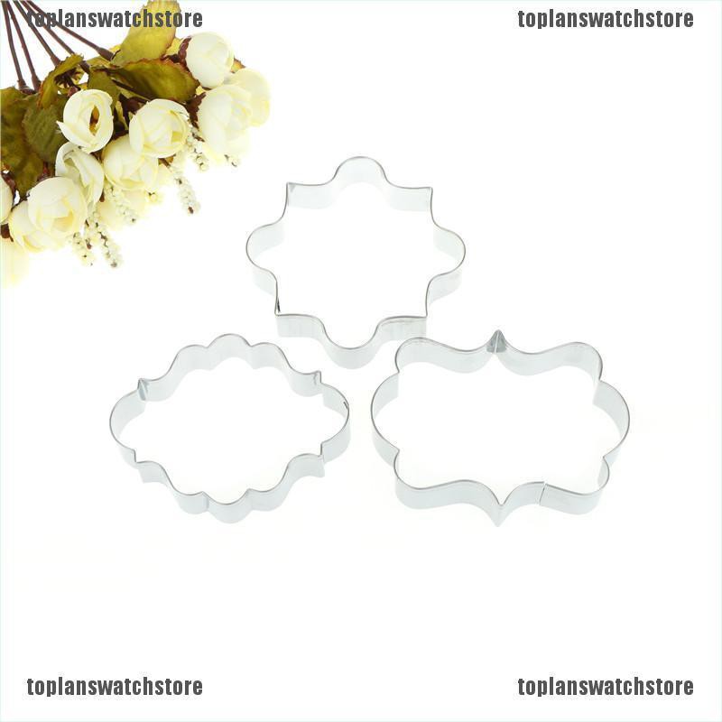 Set 3 Khuôn Làm Bánh Quy Đa Năng Tiện Dụng