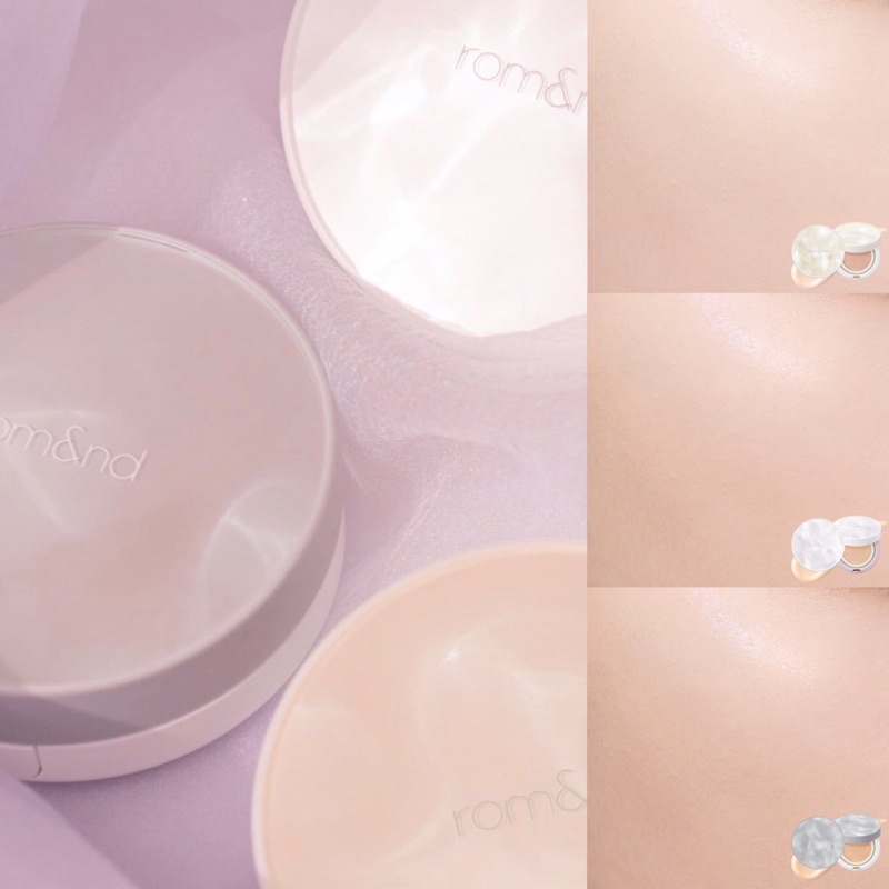 [Hanbok] Phấn nước cho lớp nền căng bóng Romand Clear Cover Cushion SPF50+ PA+++ 14g (Có Sẵn)