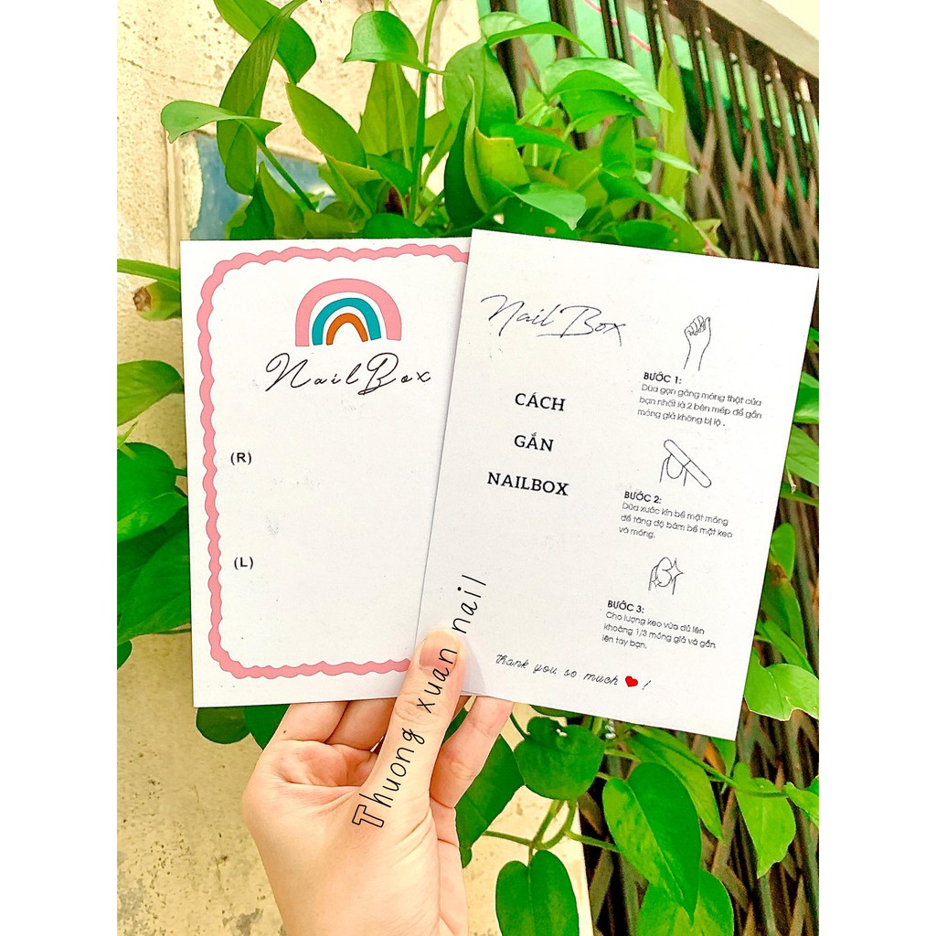 Thẻ Nails Box y ảnh