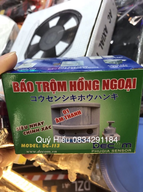 Báo trộm hồng ngoại