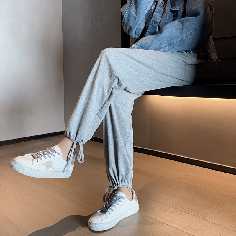 NRVP Quần Thể Thao Ống Rộng Phong Cách Thời Trang Hàn Quốc Dành Cho Nam Và Nữ