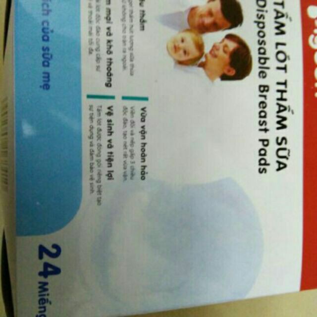 hộp 24pc Lót Thấm Sữa Pigeon hàng loại 1