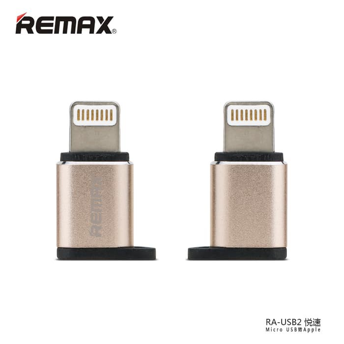 Remax Đầu Chuyển Đổi Otg Micro Usb Sang Apple Lightning / Ra-Usb2 Ori