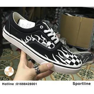 [TRỢ GIÁ FREESHIP] Giày Van Era CheckerBoard Lửa (36-43) - KÈM HỘP