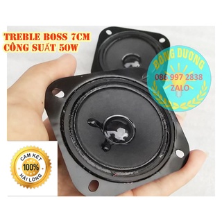 Loa trép bosse vuông toàn vành 7cm - giá 1 cặp