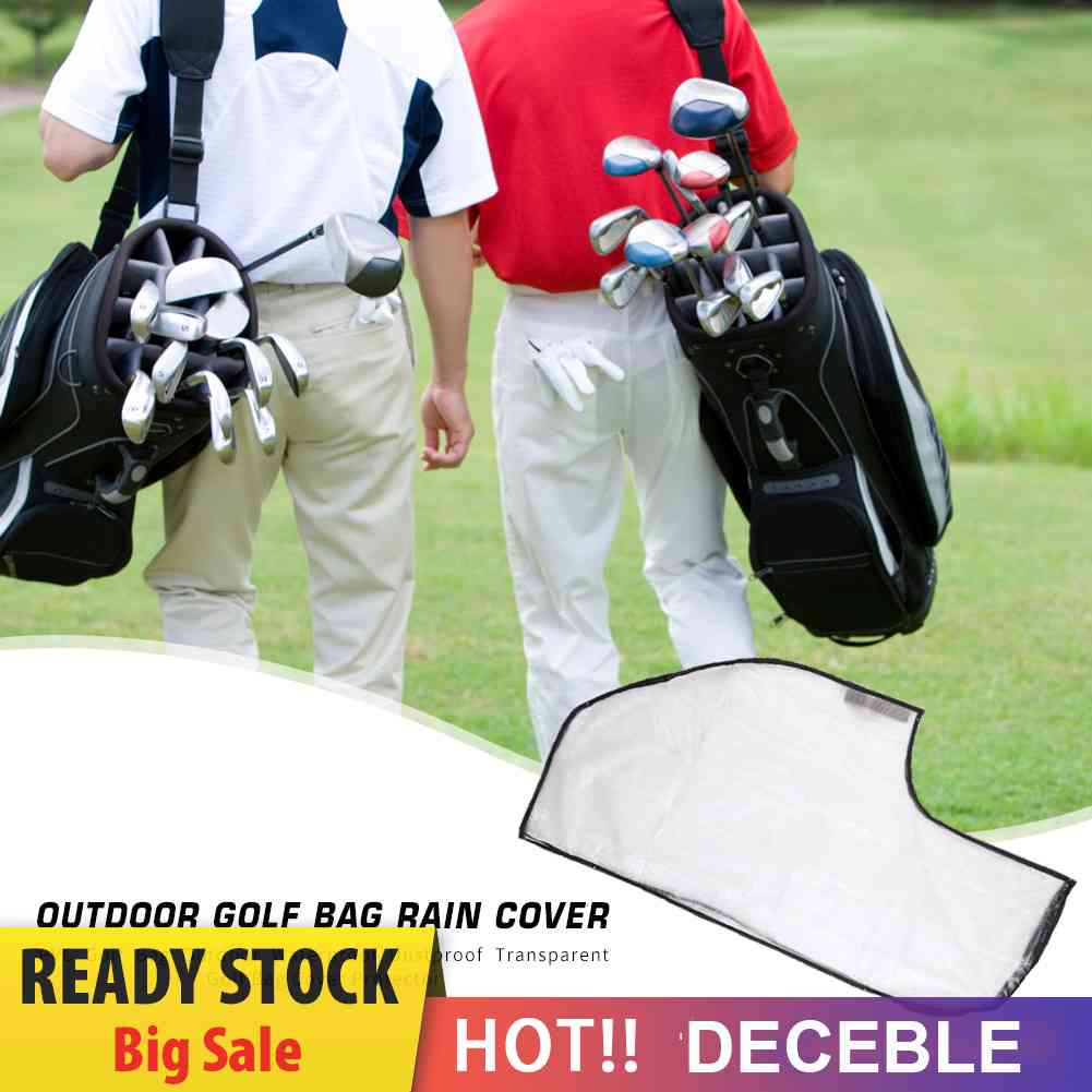 Vỏ Bọc Gậy Đánh Golf Bằng PVC Trong Suốt Chống Thấm Nước Tiện Dụng